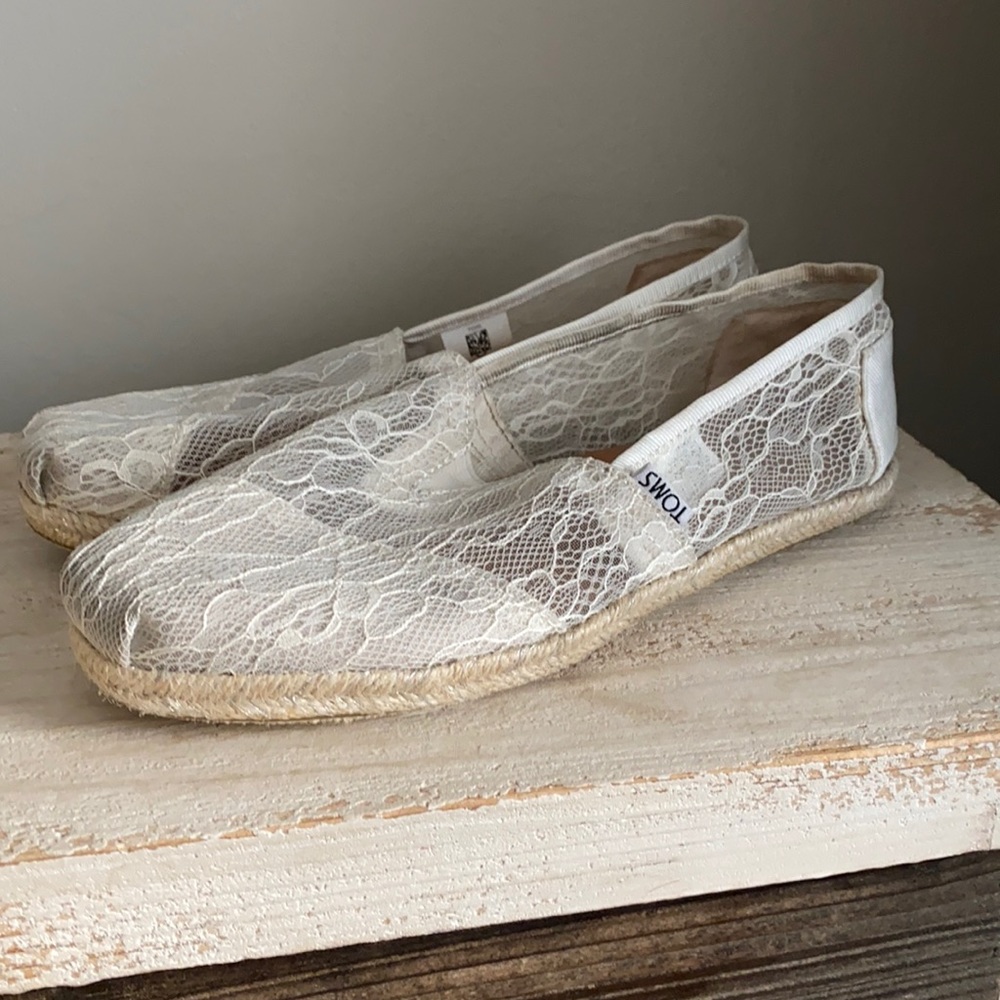 Lace “Wedding” Toms